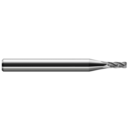 HARVEY TOOL Miniature End Mill - Corner Chamfer - Standard 804832